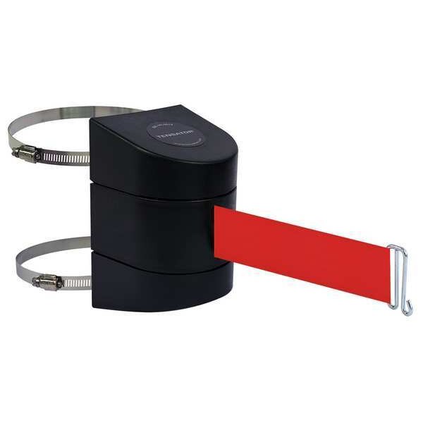 Belt Barrier, Black, Belt Color Red