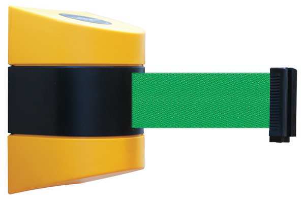 Belt Barrier, Yellow, Belt Color Green