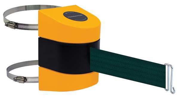 Belt Barrier, Yellow, Belt Color Green