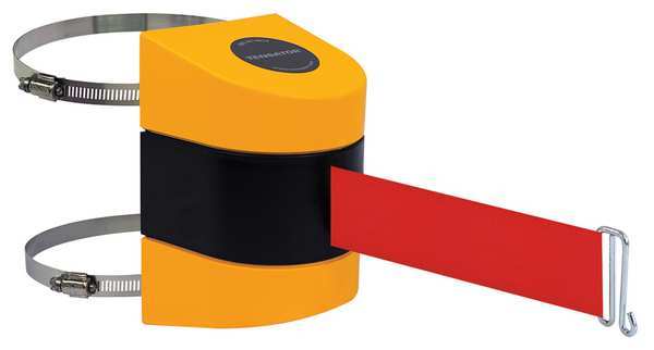 Belt Barrier, Yellow, Belt Color Red