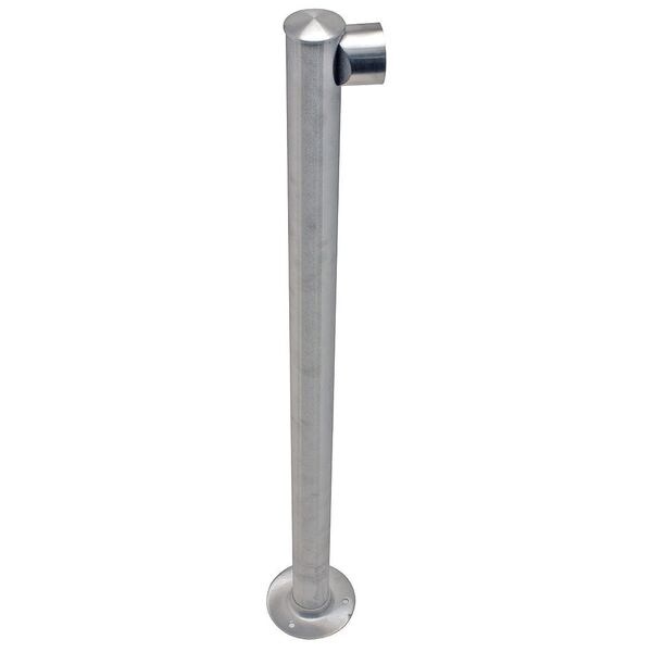 Adapta-Rail, End Post, Polished Chrome