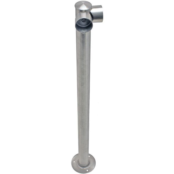 Adapta-Rail, Corner Post, Polished Chrome