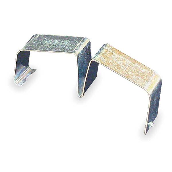 Divider Clip, White, Steel, Clips