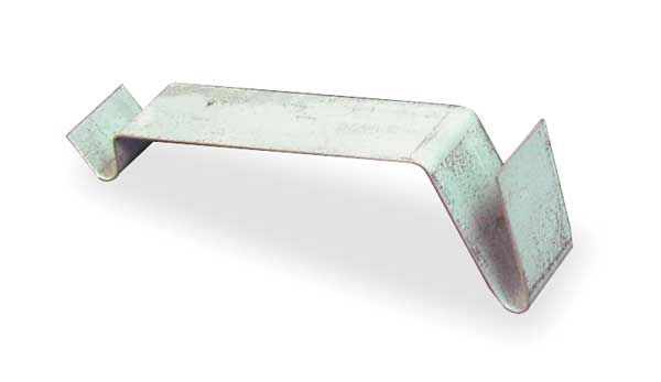 Wire Clip, White, Steel, Clips