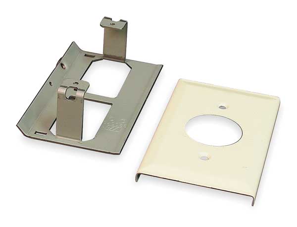 Single Receptacle Cover, Ivory