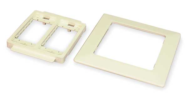 Device Bracket, Ivory, Steel, Brackets