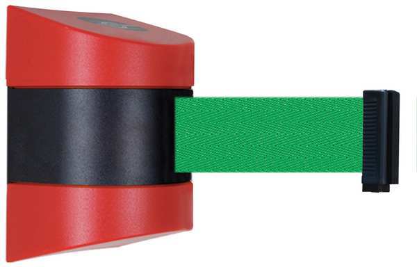 Belt Barrier, Red, Belt Color Green