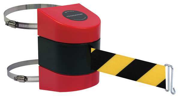 Belt Barrier, Red, Belt Yellow/Black
