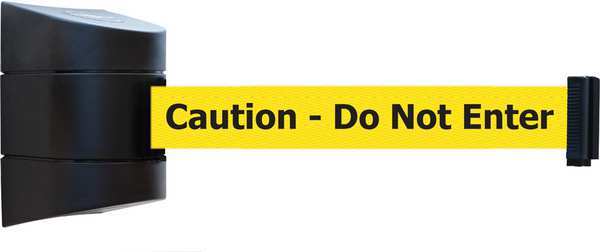 Belt Barrier, Black, Belt Color Yellow