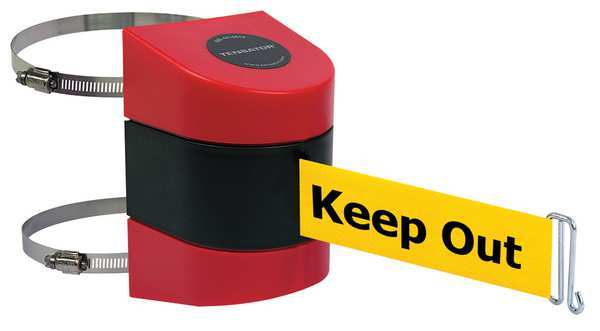 Belt Barrier, Red, Belt Color Yellow