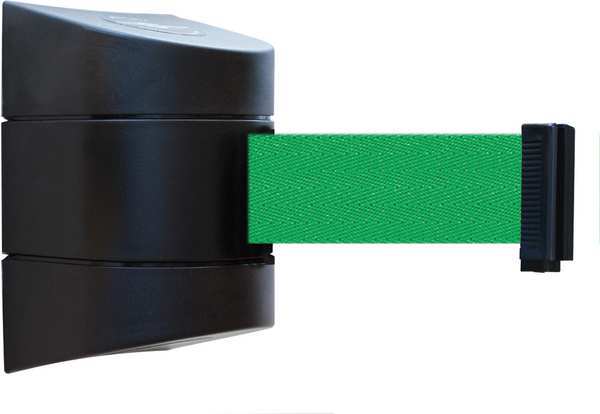 Belt Barrier, Black, Belt Color Green