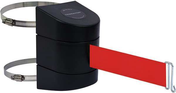 Belt Barrier, Black, Belt Color Red