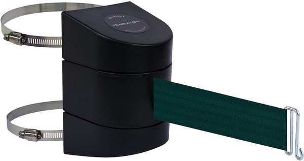 Belt Barrier, Black, Belt Color Green