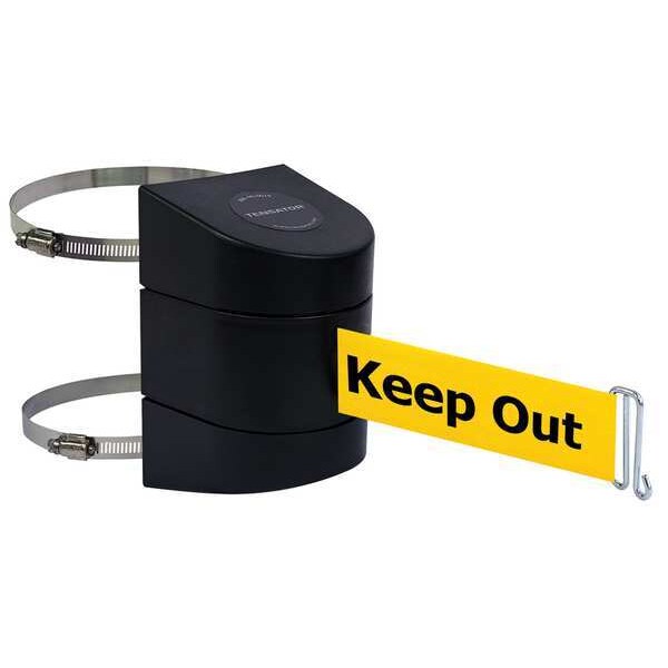 Belt Barrier, Black, Belt Color Yellow