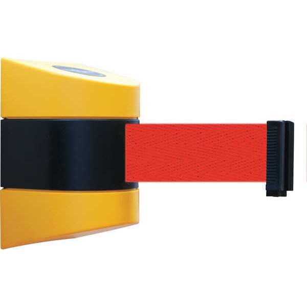Belt Barrier, Yellow, Belt Color Red