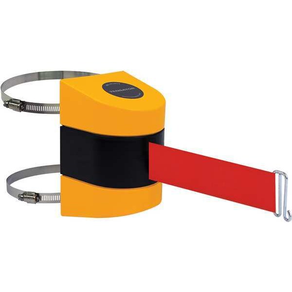 Belt Barrier, Yellow, Belt Color Red