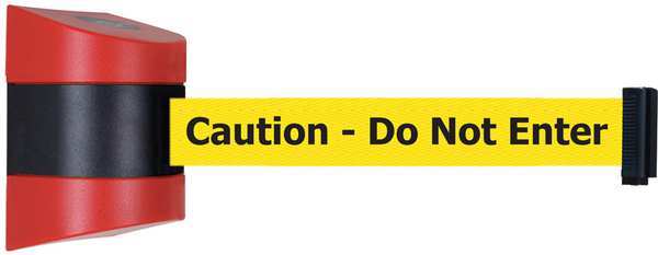 Belt Barrier, Red, Belt Color Yellow