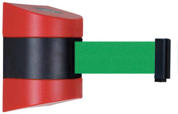 Belt Barrier, Red, Belt Color Green