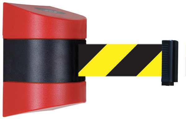 Belt Barrier, Red, Belt Yellow/Black