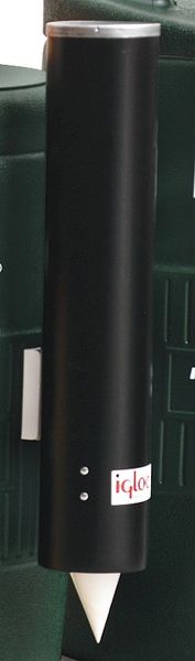 Cup Dispenser, Black, 4 to 4-1/2 oz.Cups