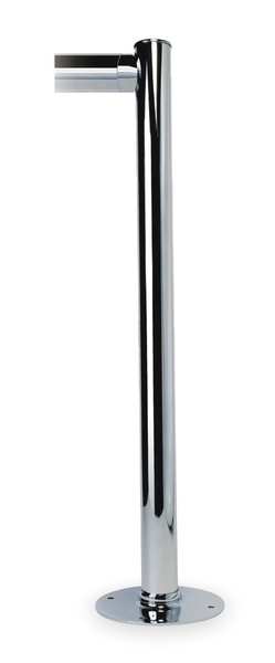 Adapta-Rail, End Post, Satin Stainless