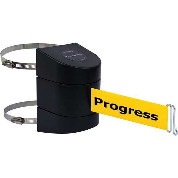 Belt Barrier, Black, Belt Color Yellow