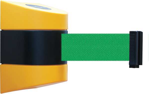Belt Barrier, Yellow, Belt Color Green