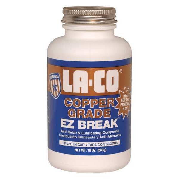Anti Seize, 10oz, Brush In Cap, Grey