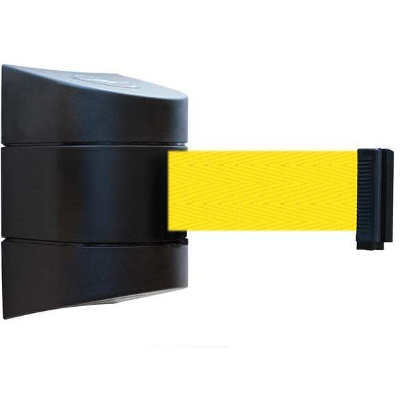 Belt Barrier, Black, Belt Color Yellow