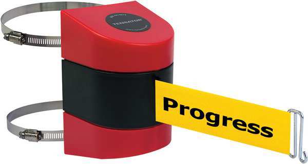 Belt Barrier, Red, Belt Color Yellow