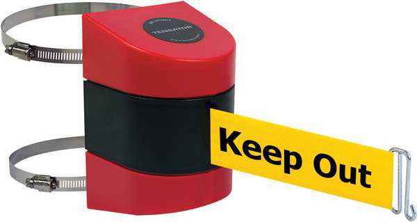 Belt Barrier, Red, Belt Color Yellow