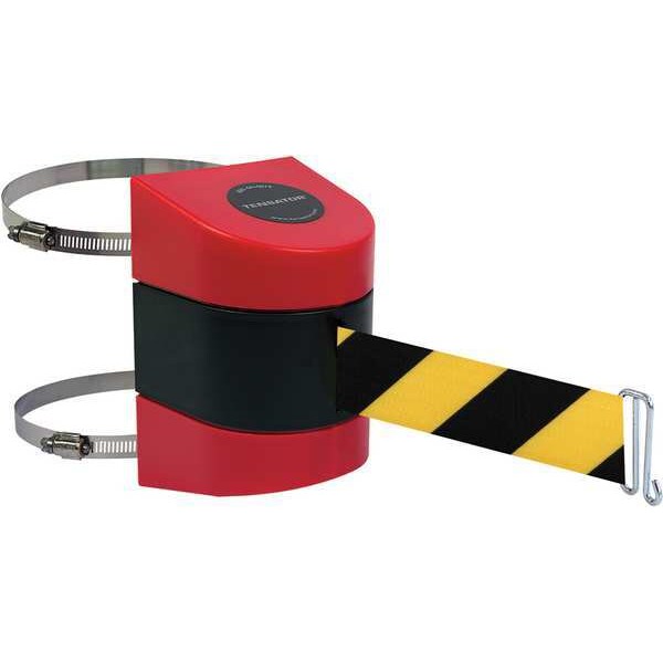 Belt Barrier, Red, Belt Yellow/Black