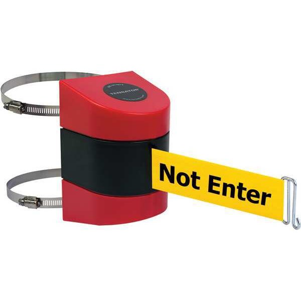 Belt Barrier, Red, Belt Color Yellow