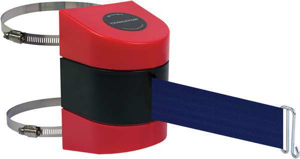 Belt Barrier, Red, Belt Color Blue