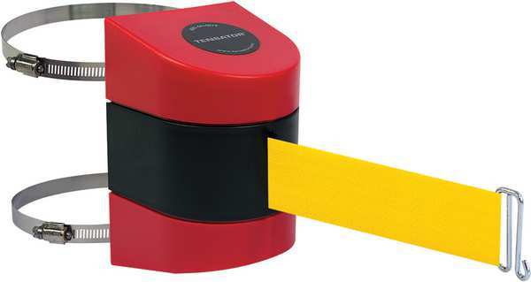 Belt Barrier, Red, Belt Color Yellow