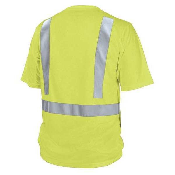 5XL Polyester T-Shirt, Lime