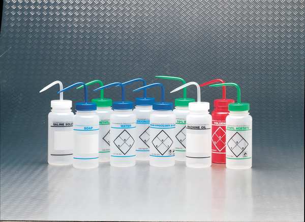Red, Wash Bottle 500mL, 6 Pack