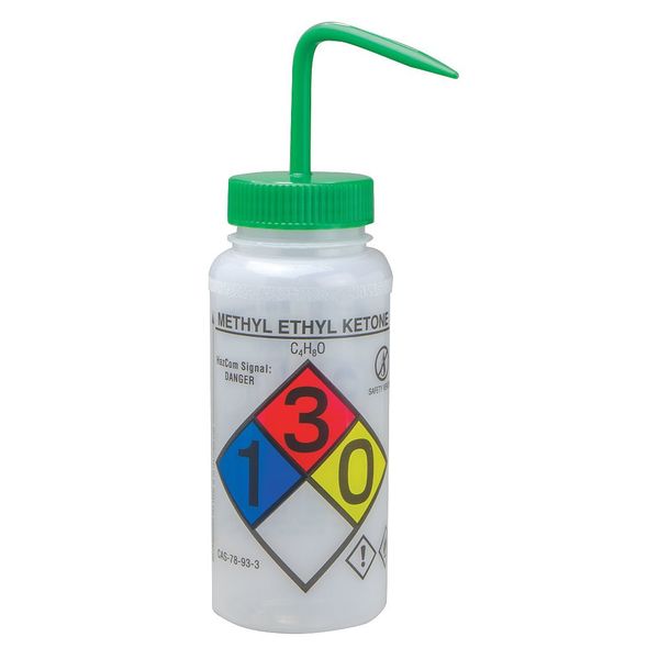 Translucent 500mL Wash Bottle, 6 Pack