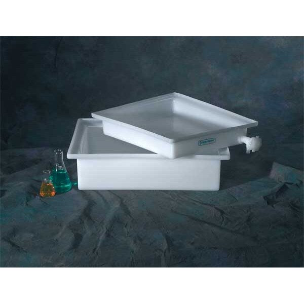 Laboratory Tray, LDPE, 22 In. W, 18 In. D
