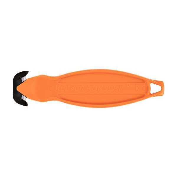 Safety Cutter, Fixed Blade, Safety Recessed, Polymer, 5 3/4 in L.
