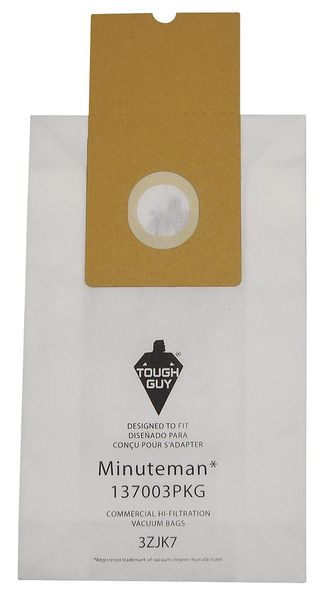 Vacuum Bag, 2-ply, Paper Bag