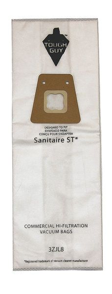 Vacuum Bag, 4-Ply, Synthetic HEPA Filter Bag