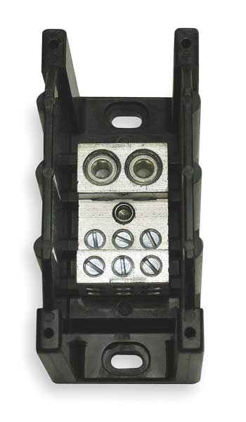 Pwr Dist Block, 350A, 1P, 600VAC, 2P Primary