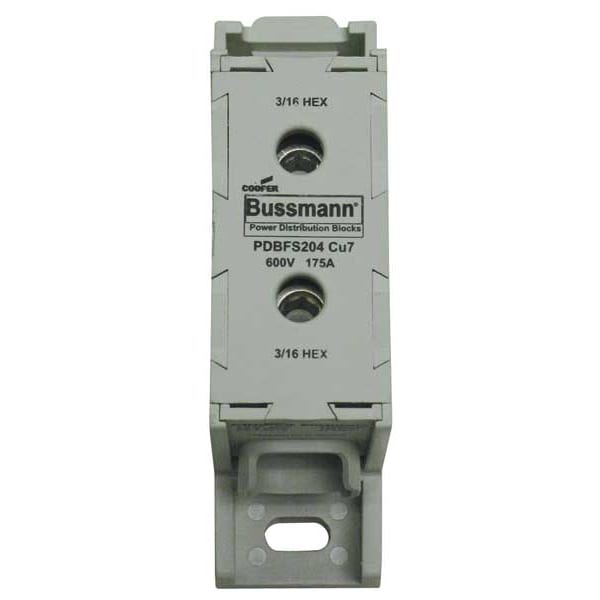 Pwr Dist Block, 175A, 1P, 1P Primary, 600VAC