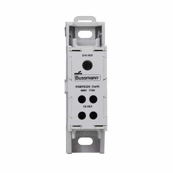 Pwr Dist Block, 175A, 1P, 2/0-8 AWG, 600VAC