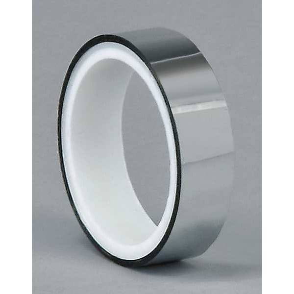 Metalized Film Tape, Silver, 3In x 5Yd