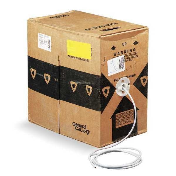 Cable, Cat 5e, 24 AWG, 1000 ft, Gray
