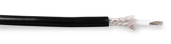 Coaxial Cable, 18 AWG, Black