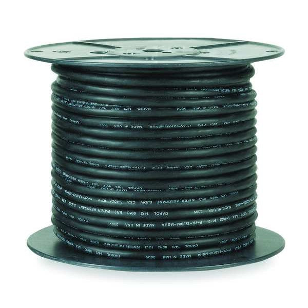 18 AWG 2 Conductor Portable Cord 300V 50 ft. BK