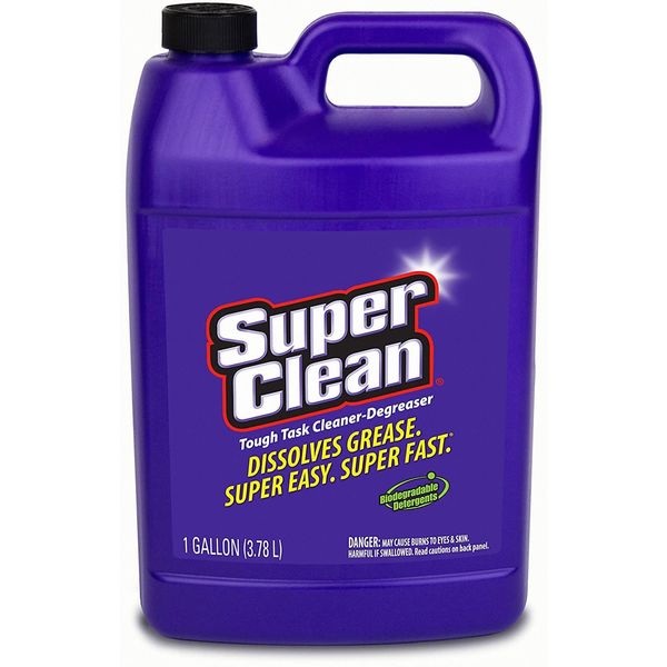 Cleaner/Degreaser, Water-based Parts Washer, Jug, 1 gal, Ready to Use, Nonflammable, Citrus